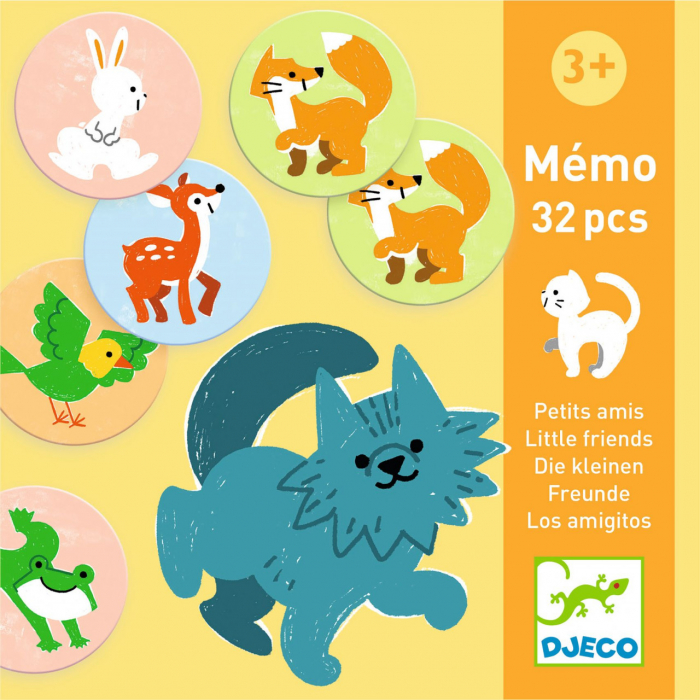 Joc de Memorie Djeco Micii Prieteni
