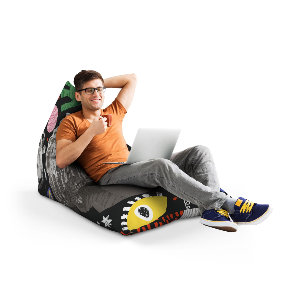 Fotoliu Puf Updeco Lounge Popart Statue - imagine 4