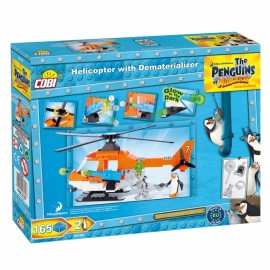 Set Elicopter Madagascar Cobi, 165 piese - imagine 3