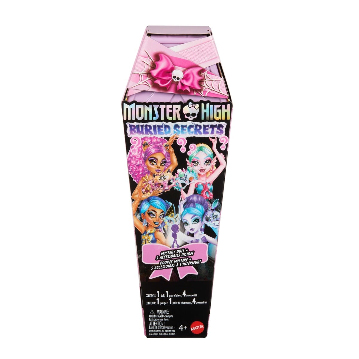 Papusa Monster High Surpriza cu 5 Accesorii