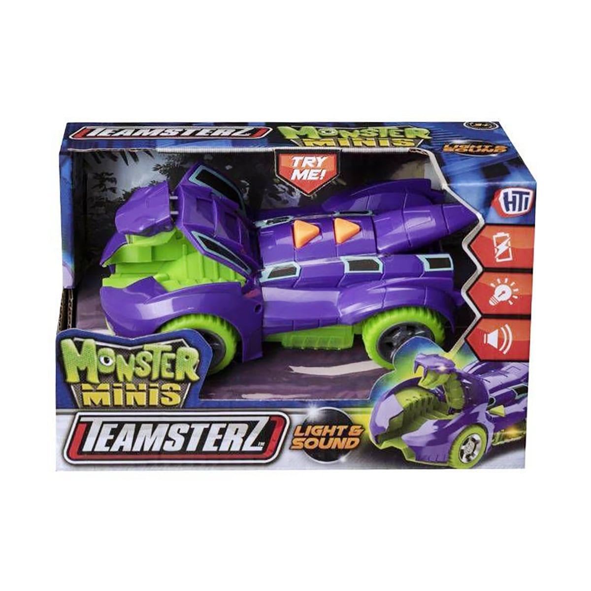 Teamsterz Monstrulet Mov cu Lumini și Sunete