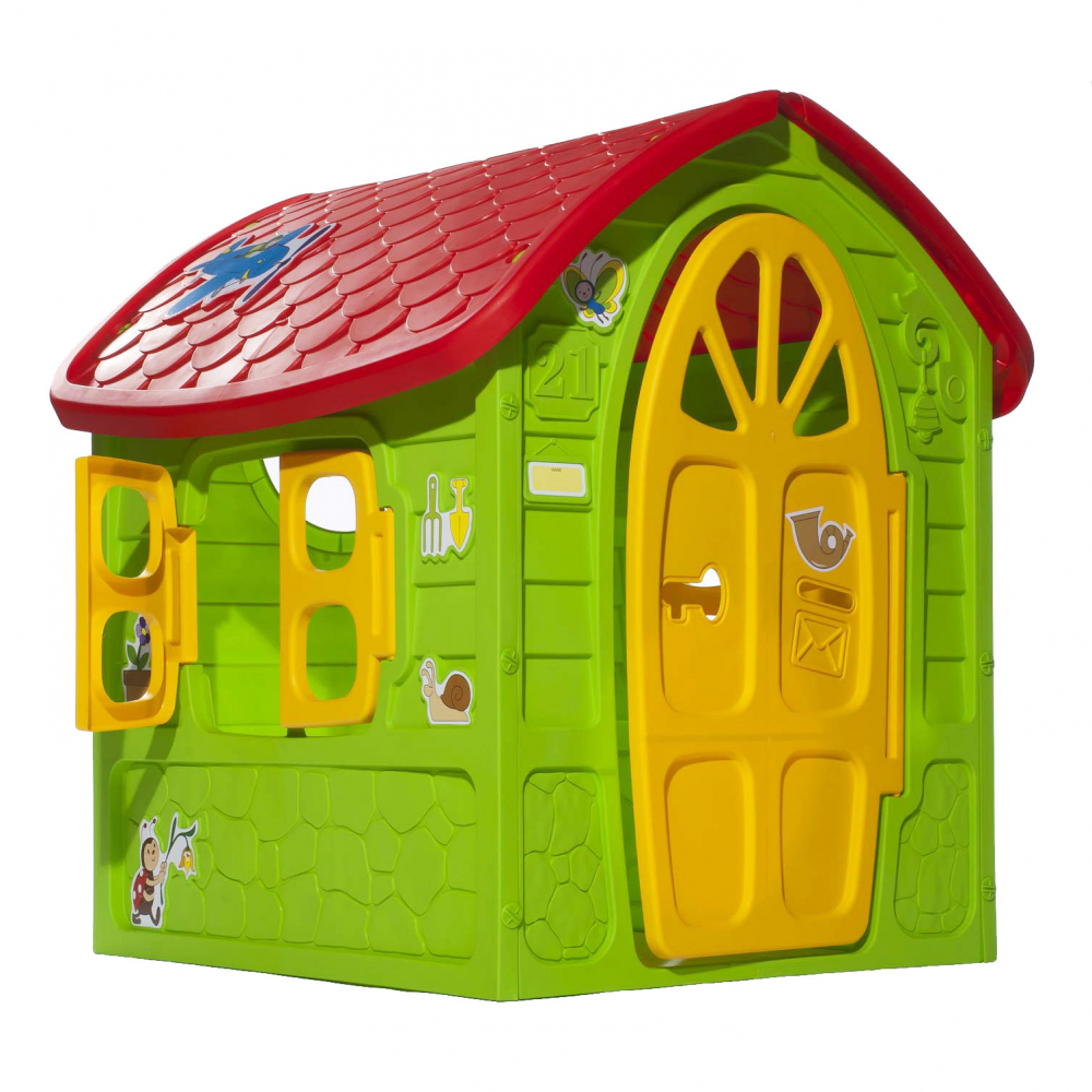Casuta Joaca Dohany Verde | Jucarii Exterior - imagine 6