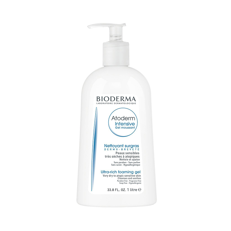 Gel de dus Bioderma Atoderm Intensive 1L - imagine 2