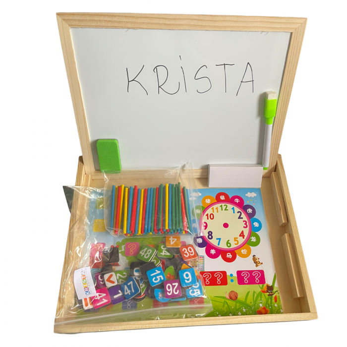 Tabla Montessori Ceas și Matematică Krista