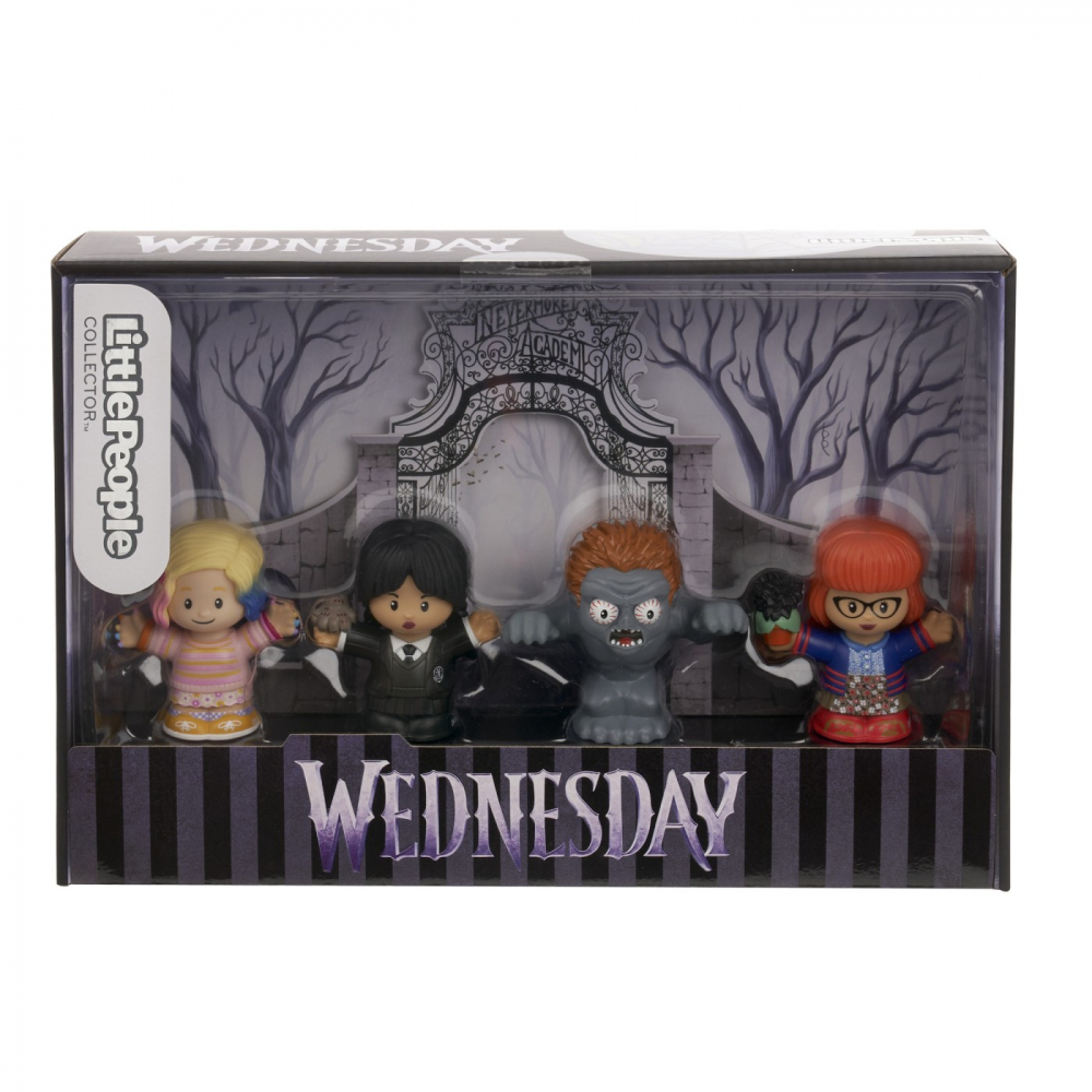 Set Figurine Wednesday Little People Mattel