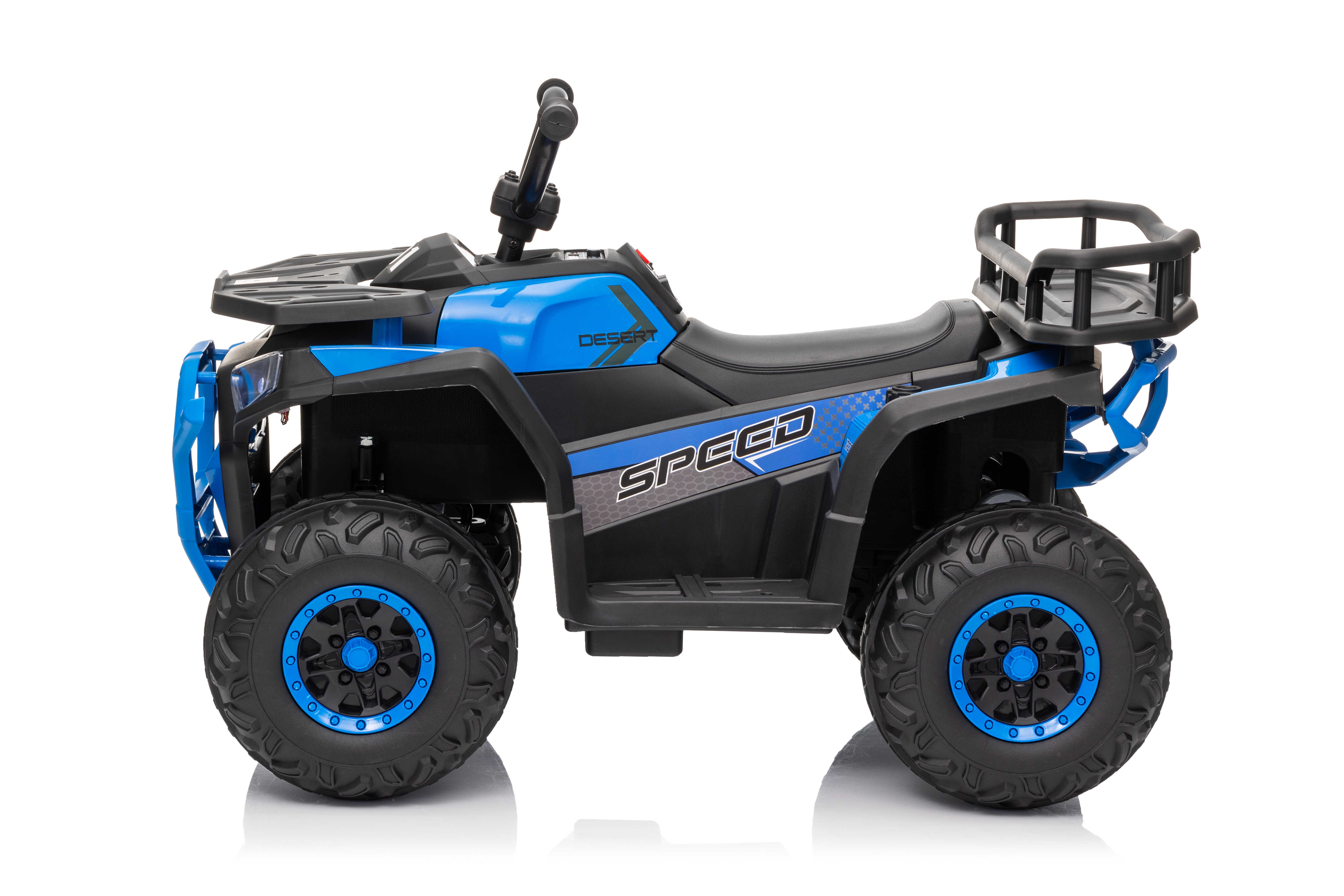 ATV electric pentru copii Mini Desert 12V 4x4 Albastru, telecomanda parentala, Bluetooth - Autokids.ro - imagine 9