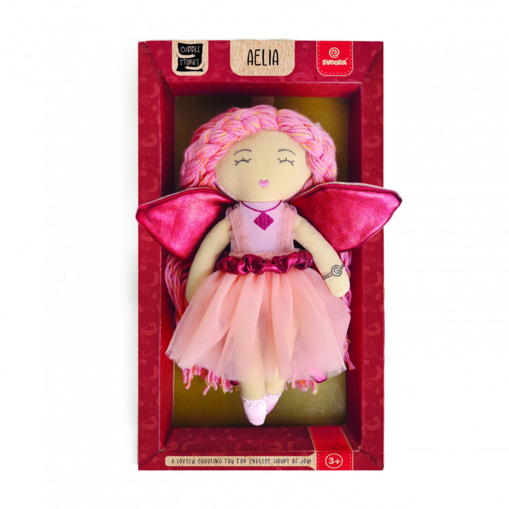 Păpușa Zână Aelia Svoora, 20 cm, cu Accesorii