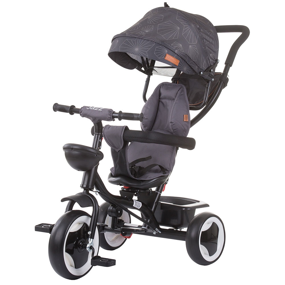 Tricicleta Chipolino Jazz Anthracite, Sezut 360° - imagine 5