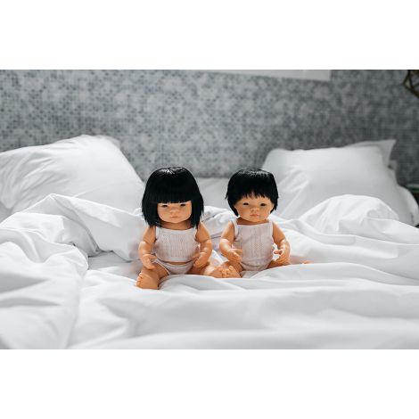 Papușă Asiatică Fată 38 cm Miniland - Anatomică - imagine 3