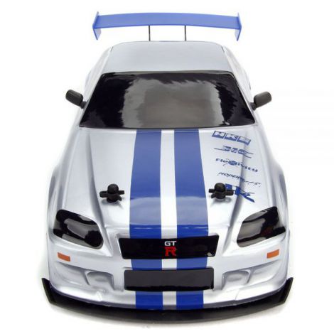 Jada Toys Nissan Skyline GTR RC Drift 1:10 - imagine 9