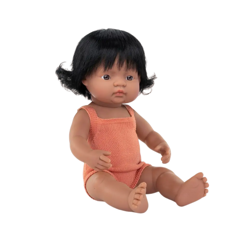 Papusa Miniland Latino 38cm - Jucarie Educativa