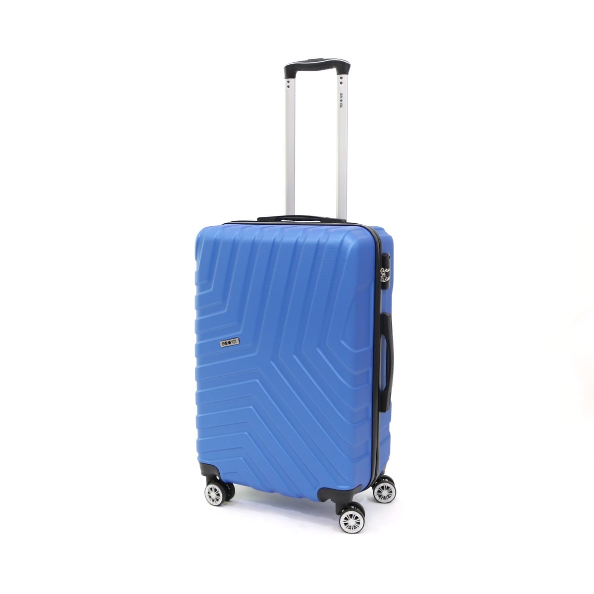 Troler Lamonza Malibu Albastru, 4 Roti, 65 cm