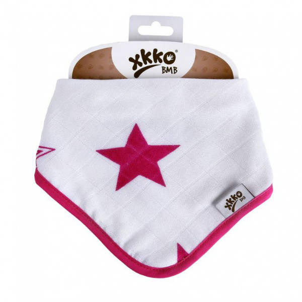 Eșarfă Bambus Magenta Stars XKKO