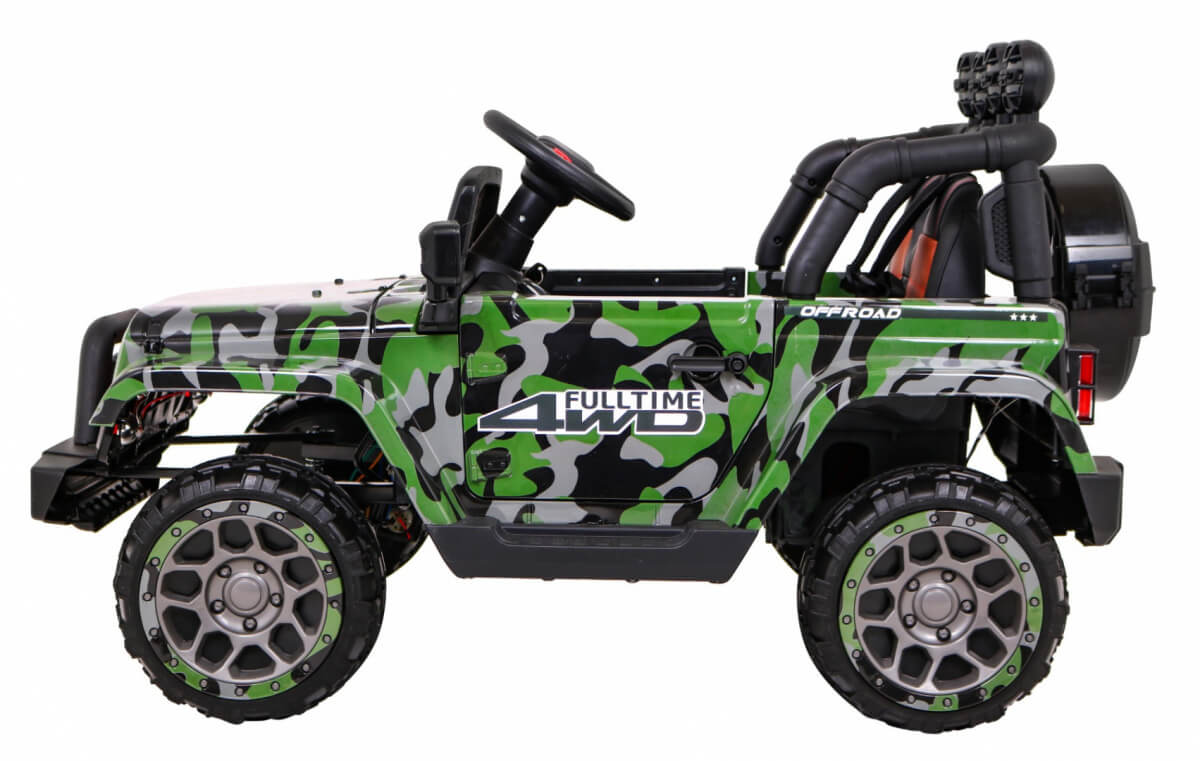 Masinuta Electrica 4x4 Military | Autokids - imagine 5