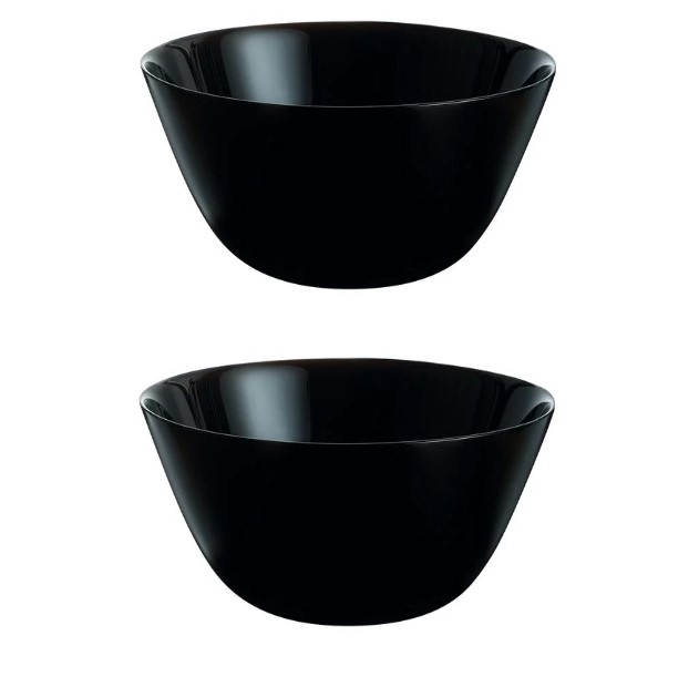 Set 2 boluri opal negru 2.9L