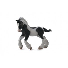 Figurina Mânz Gypsy Alb-Negru Collecta