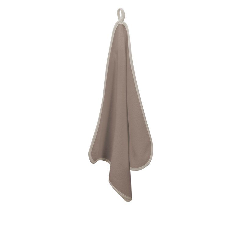 Prosop copii Qmini Bambus 40x40cm Mocha