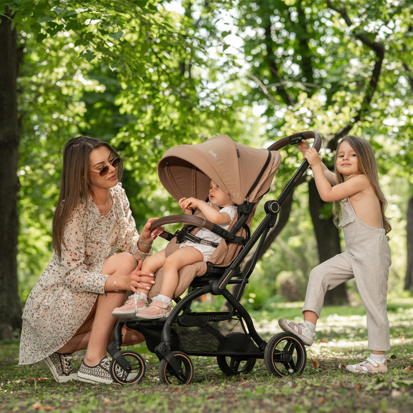 Lorelli Makaya Carucior cu Scaun Rotativ 360° - imagine 3