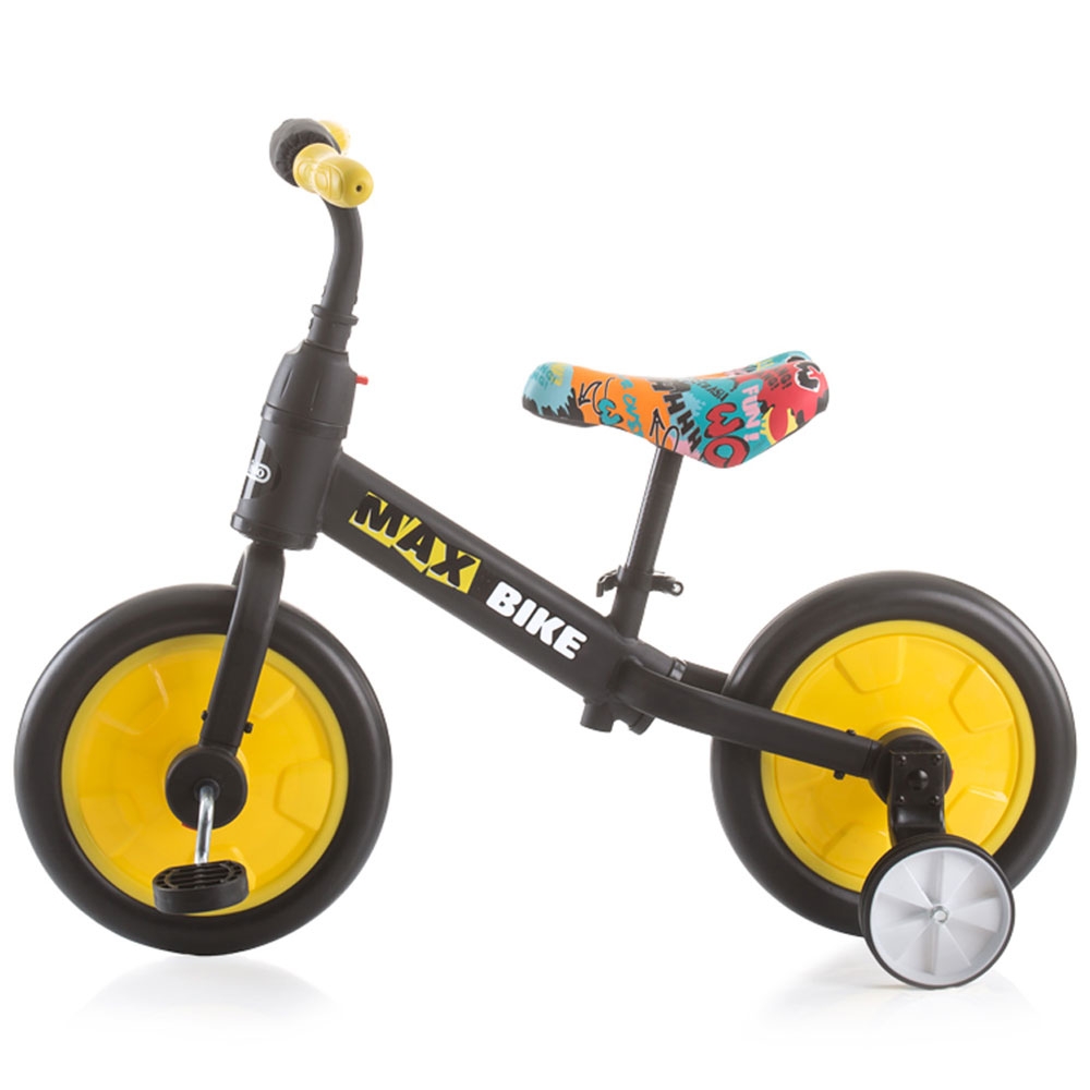 Bicicleta Chipolino Max Bike 10" Galben