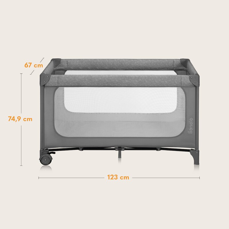 Patut Lionelo Jasmin Easy Fold - Pliere Rapidă