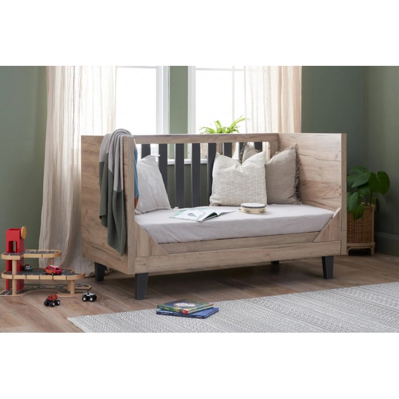 Patut Evolutiv 3-în-1 Tutti Bambini Como Oak - imagine 3