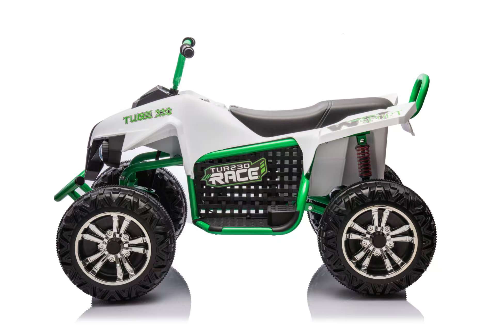 ATV Electric 2 Locuri Autokids 4x4 Alb - imagine 7