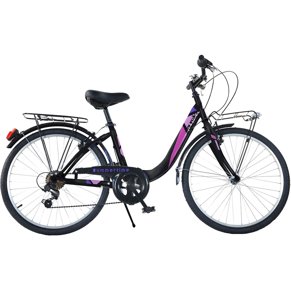 Bicicleta Dino Bikes City Summertime 24 inch, 6 Viteze