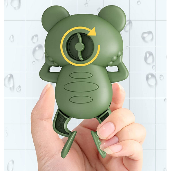 Broasca Malplay pentru Baie - Jucarie Verde - imagine 5