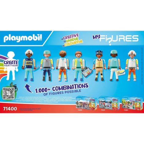 Playmobil Creeaza Figurina Echipa Salvare, Personalizabila - imagine 3
