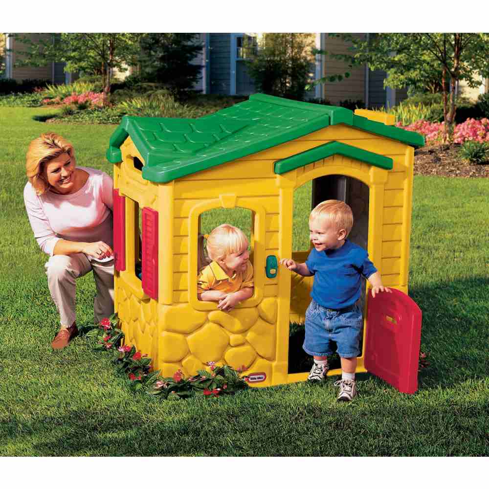 Casuta joaca cu sonerie Little Tikes