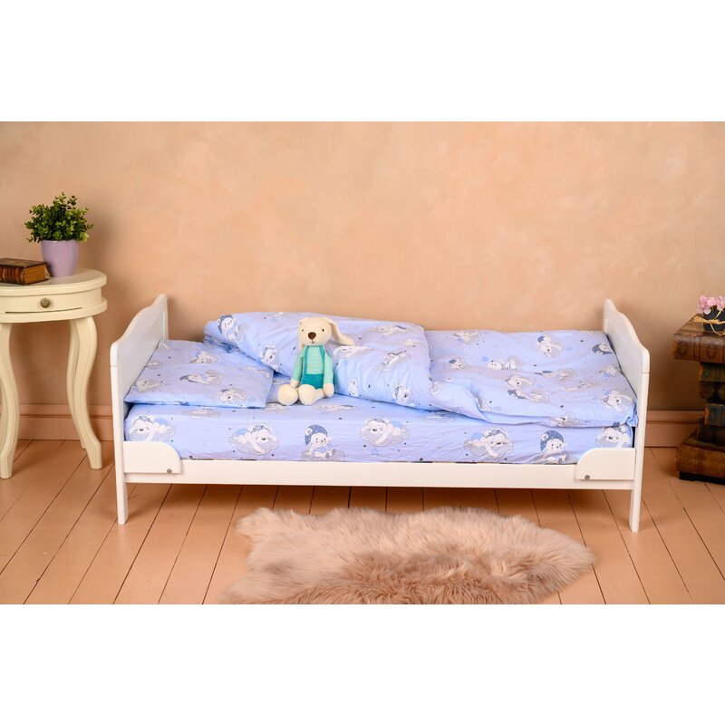 Patut Transformabil BabyNeeds Nadia 140x70 Alb - imagine 8