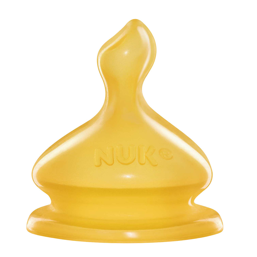 Tetina NUK First Choice Plus Latex S1, 0-6 luni - imagine 2