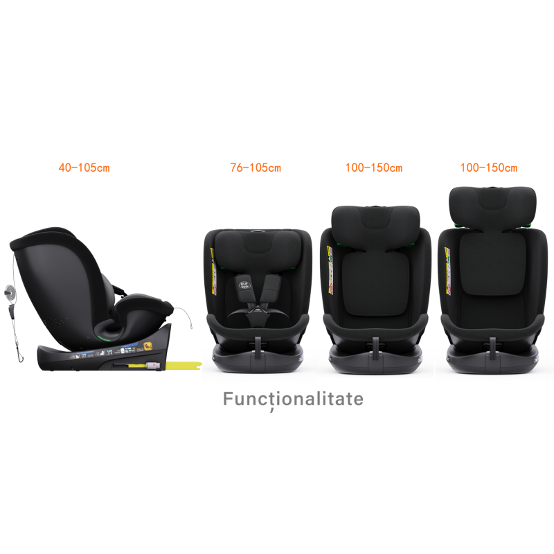 Scaun auto Buf Boof B-Joy rotativ isofix - imagine 5