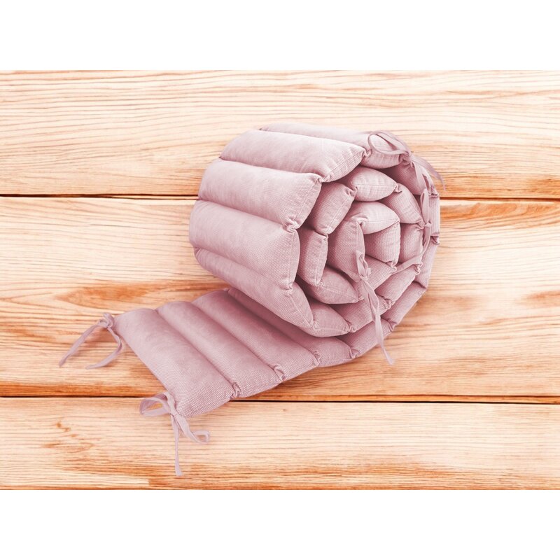 MimiNu Aparatoare Patut Raspberry 180cm - Siguranță