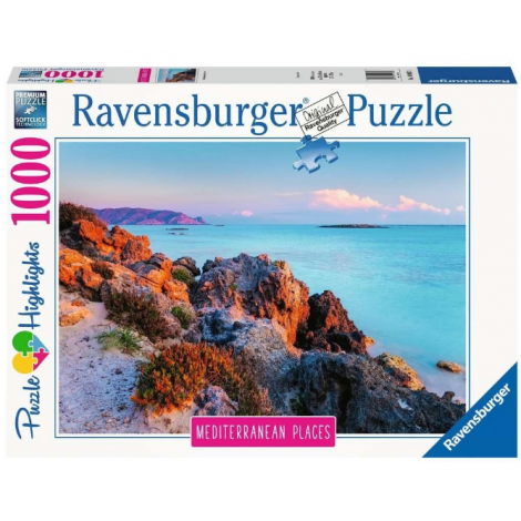 Puzzle Grecia Mediterraneana, 1000 piese, Ravensburger