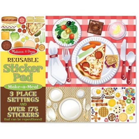 Abtibilduri Alimente Melissa & Doug - Creativitate - imagine 3