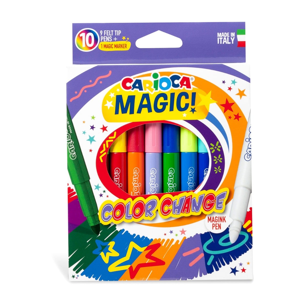 Set 10 Carioci Magic Color Change Carioca