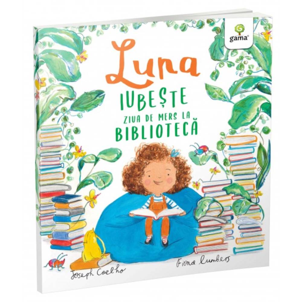 Luna iubeste ziua de mers la biblioteca - Gama
