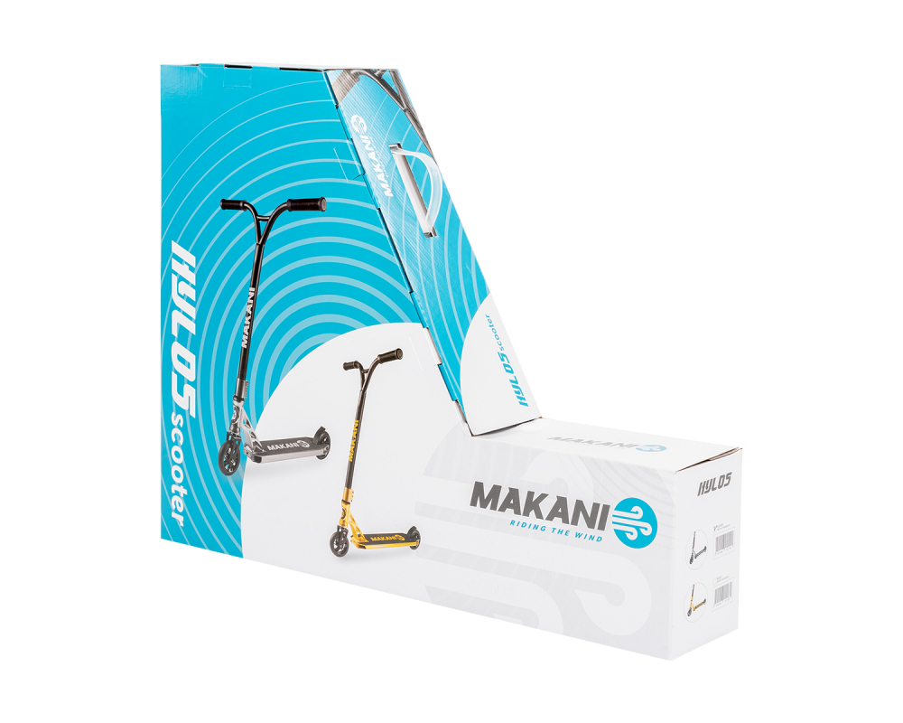 Trotineta Makani Hylos Gold, Aluminiu, 100kg - imagine 4