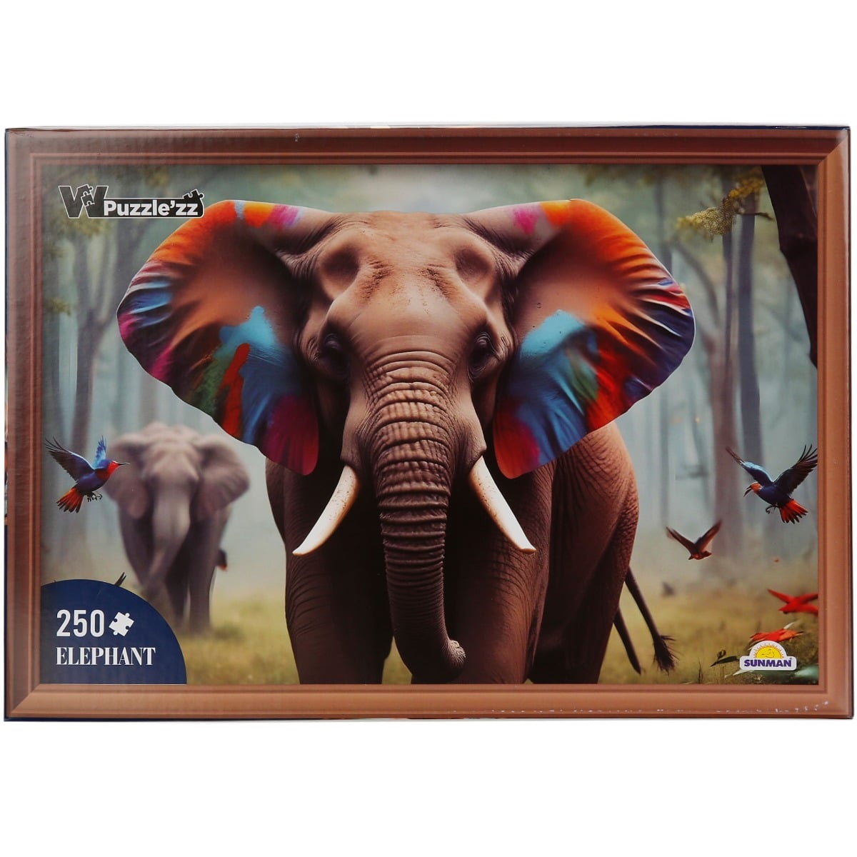 Puzzle Elefant 250 Piese Witty Puzzlezz Distractiv