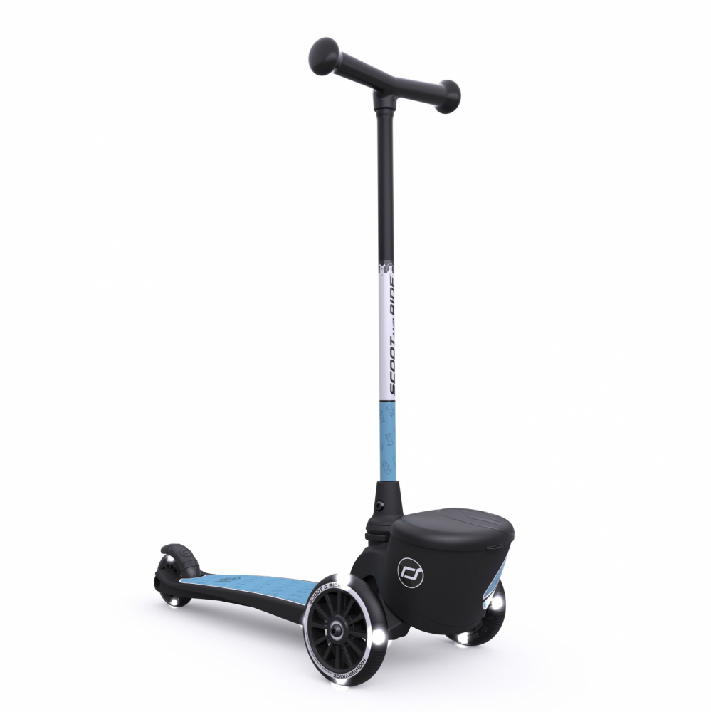 Trotineta pliabilă Scoot and Ride cu roti luminoase