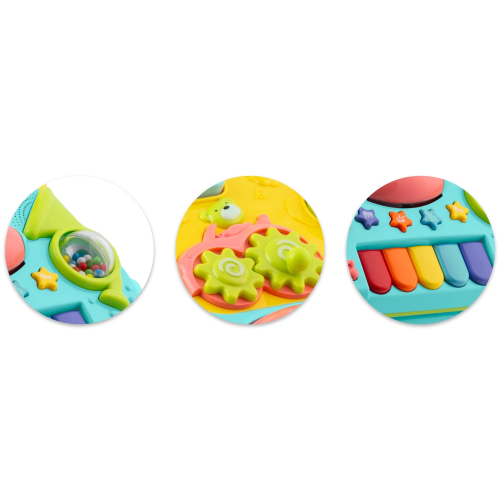 Antepremergător Ricokids 2in1 Turcoaz cu Pian - imagine 5