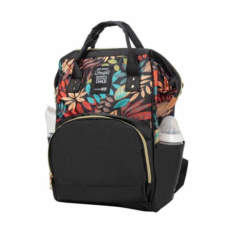 Rucsac Mamici FreeON Black, Spatios - imagine 2