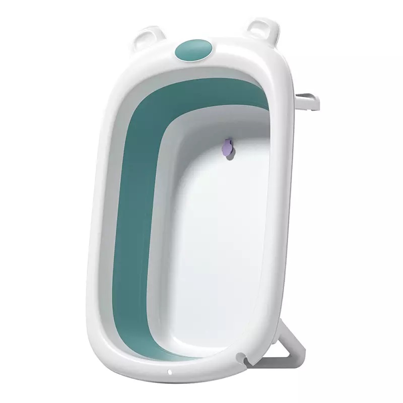 Cadita Little Mom Bear Green Pliabila - imagine 7