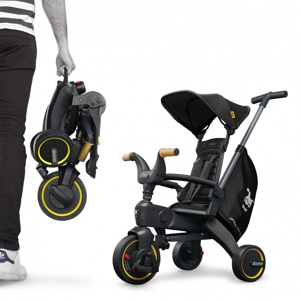 Doona Liki Trike S5 Nitro Black | Ultrapliabilă - imagine 4