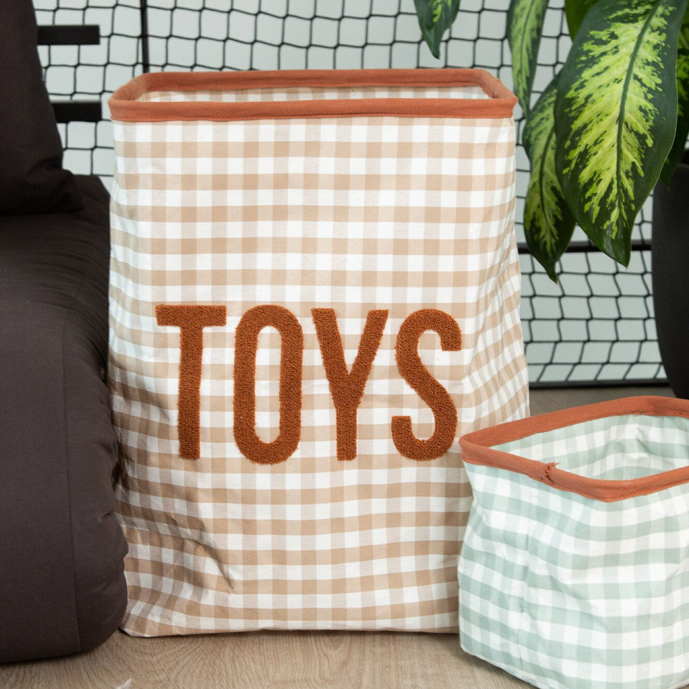 Cos Depozitare Childhome Vichy 35x35x50 cm - imagine 2