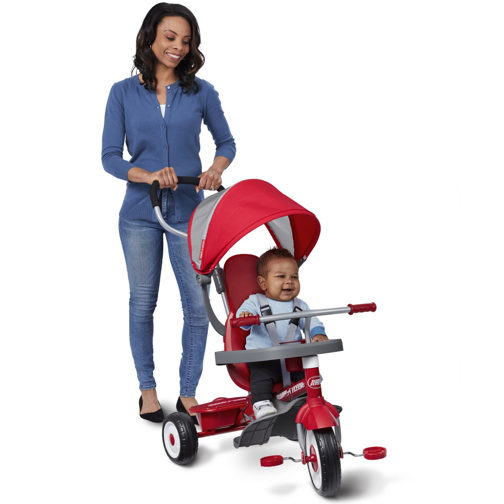 Tricicleta Radio Flyer 4in1, 9 luni-5 ani - imagine 2