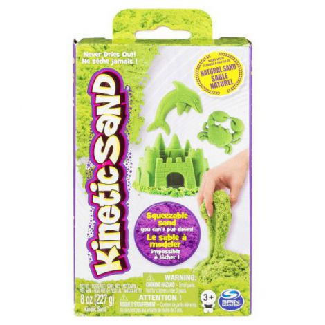 Nisip Kinetic Rezerva 226g Verde Spin Master - imagine 2