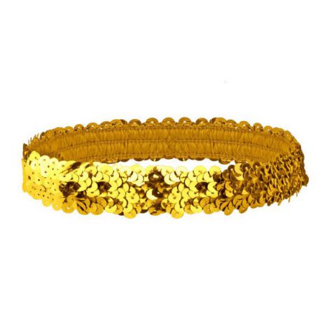 Bentită Paiete Aurie Widmann Italia | Accesorii Carnaval