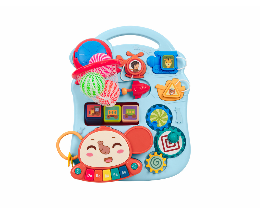 Antepremergator 3in1 KikkaBoo Play & Grow Albastru - imagine 4